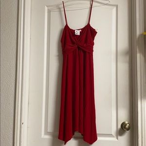 Red Maternity Dress Size Medium